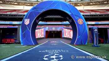 Atlético Madrid vs. Man United LIVE: Champions League updates as Michael Carrick looks to end barren run