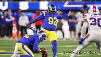 Rams ruthlessly ditch kicker Harrison Mevis just hours after his latest dismal performance cost them in Bills loss
