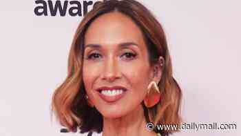 Myleene Klass' jam-packed work diary shows no signs of slowing down as she graces the Sky Arts Awards in a sky blue gown after blaming her 'busy schedule' for Hear'Say reunion snub