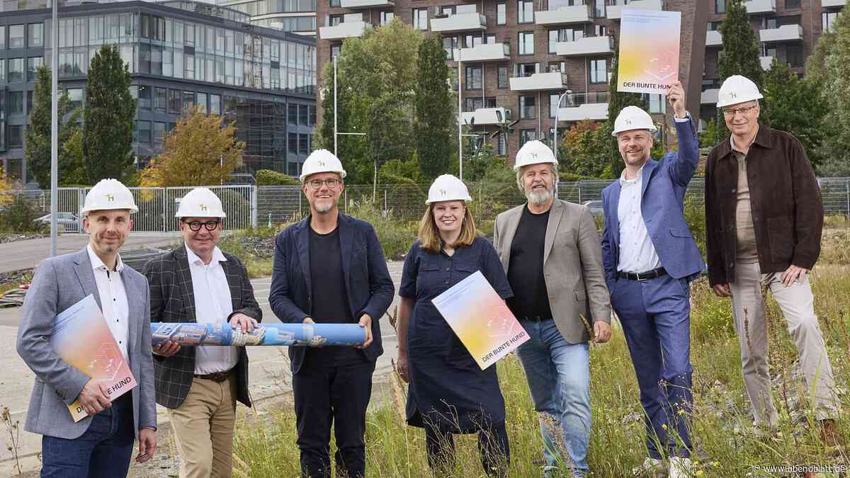 In der HafenCity entsteht das Projekt „Der Bunte Hund“ – mit 350 Wohnungen