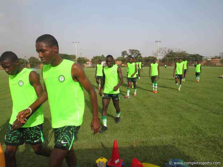 WAFU B U-17 Championship: Golden Eaglets Train On Termite-Infested Pitch Ahead  Niger Clash