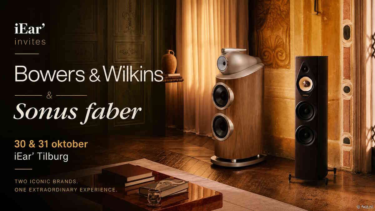 iEar’ laat nieuwe high-end luidsprekers van Bowers & Wilkins en Sonus faber horen