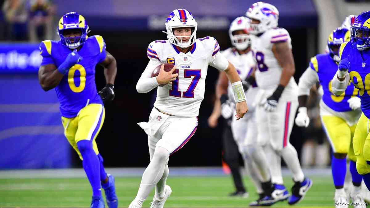 Bills, Allen outlast Rams in overtime on MNF