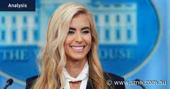‘My president ... excuse me, my husband’: Trump’s new spinner gets off to a rocky start