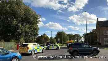 Man rushed to hospital with serious injuries in Hulme crash