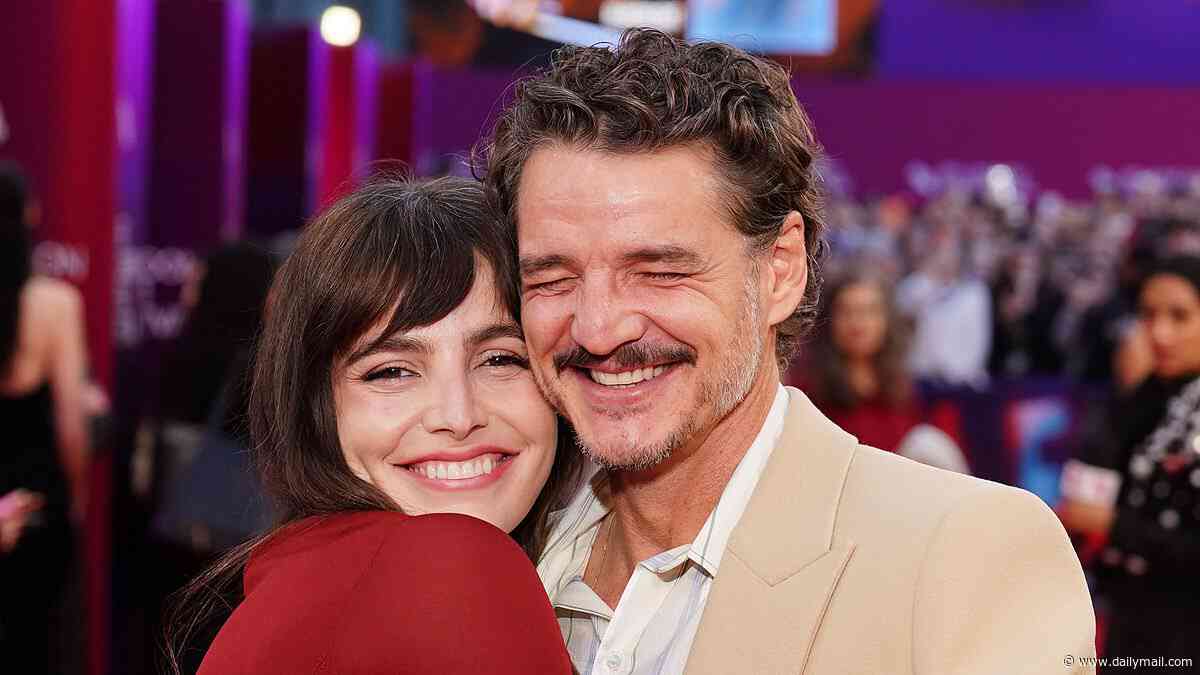Pedro Pascal, 51, shares a sweet moment with his actress sister Lux, 34, during a rare joint appearance at the premiere of his new film Behemoth! at the BFI London Film Festival