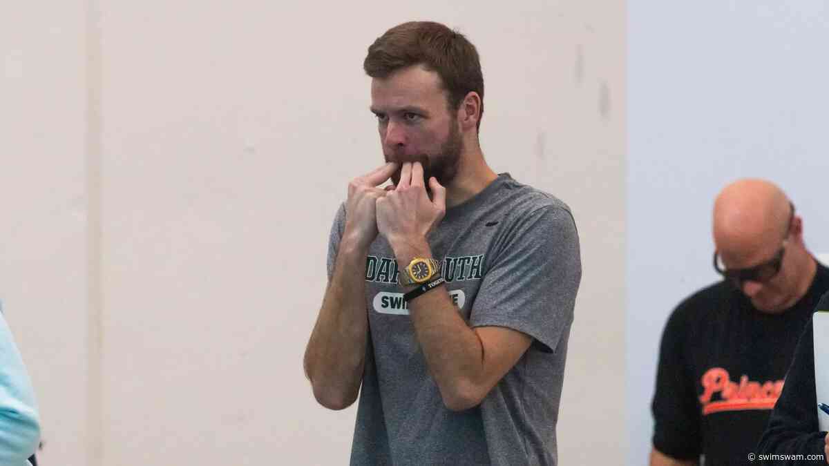 Dartmouth Assistant Coach Blair Bish Inducted Into Arkansas Swimming Hall of Fame