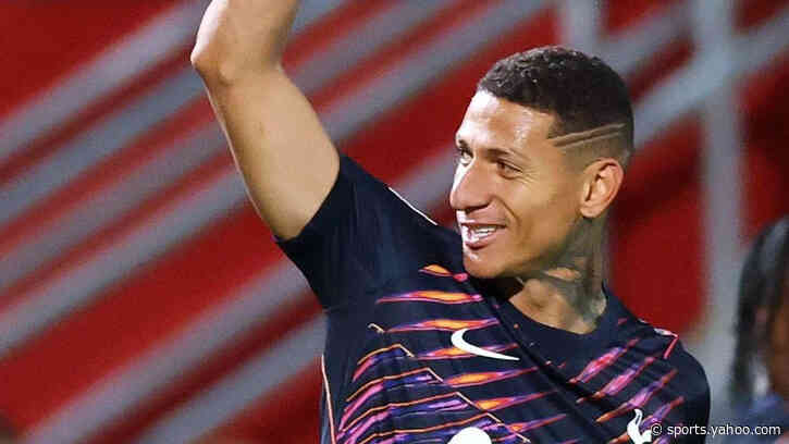 Richarlison scores for Spurs Under-21s in EFL Trophy