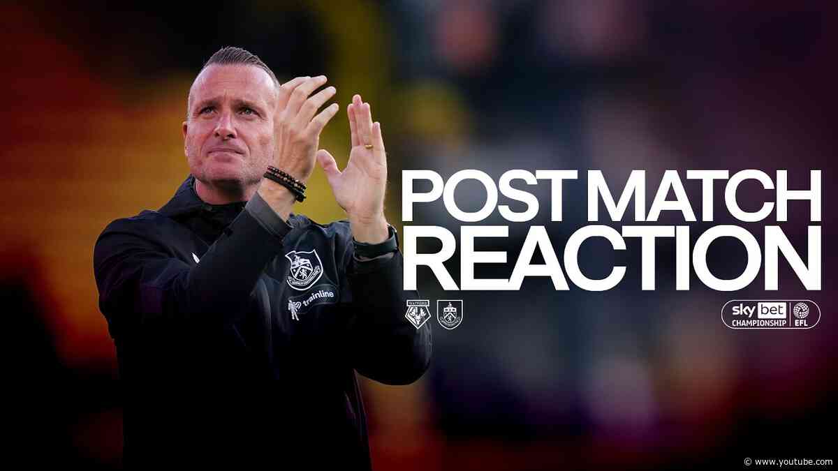 Hayen Delighted With Win At Vicarage Road | REACTION | Watford 0-4 Burnley