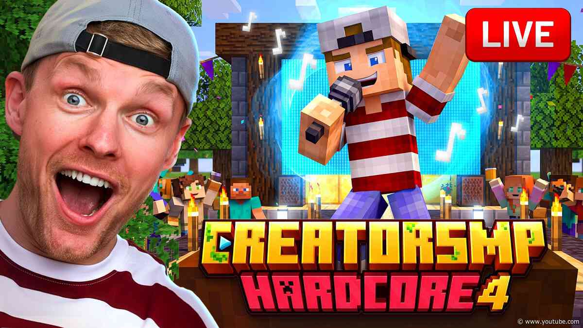 🔴 LIVE: TALENTENSHOW OP ZUID! CREATOR SMP4 HARDCORE!! - DAG 5