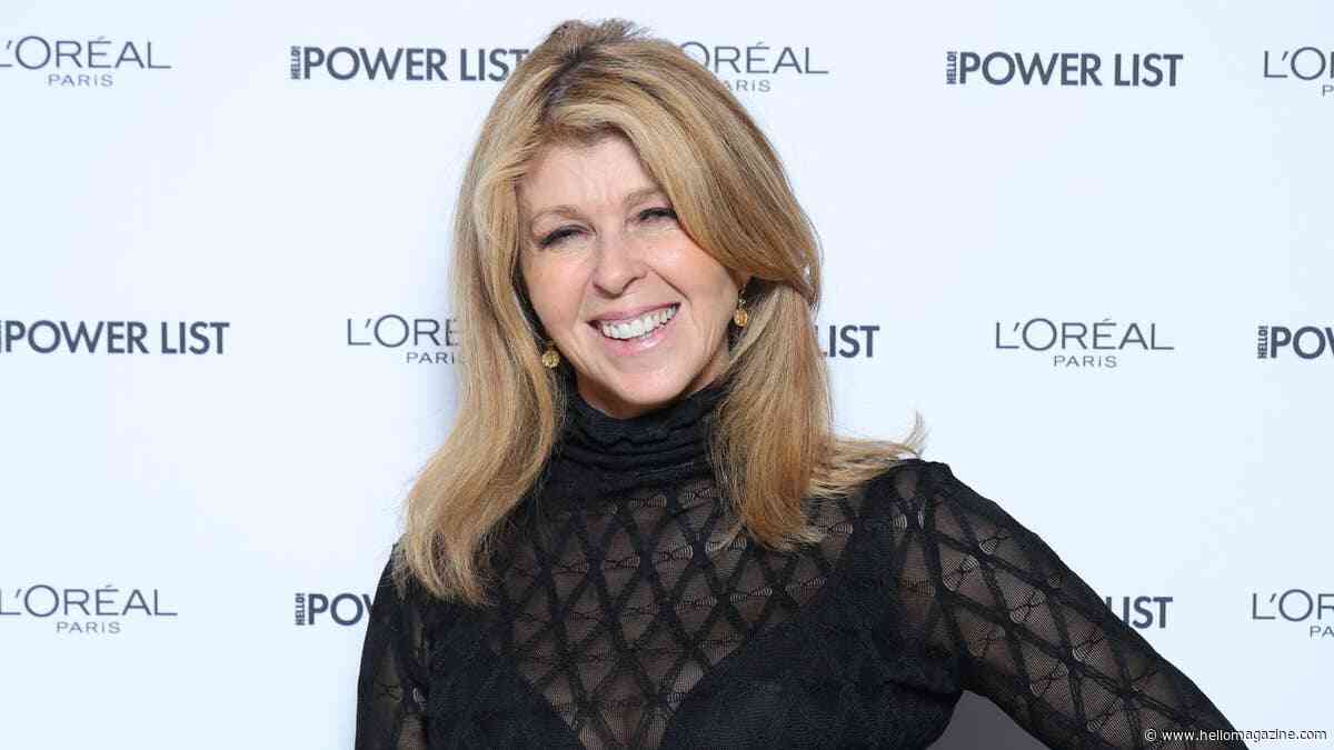 Kate Garraway goes full rock chick in sheer top