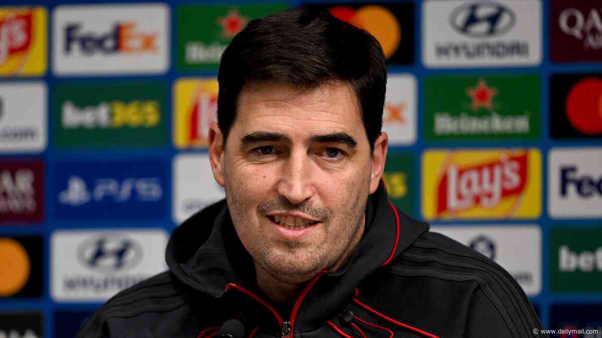 Andoni Iraola defends under-fire Florian Wirtz and summer signing Bradley Barcola - as he insists they will give Liverpool 'good performances' and that he trusts duo '100 per cent'