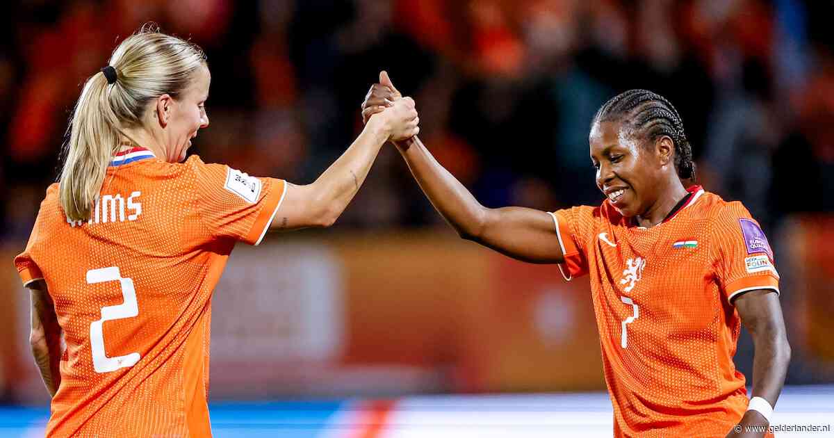 Oranje Leeuwinnen sparen Hongarije in Tilburg, maar plaatsen zich gemakkelijk voor finale play-offs