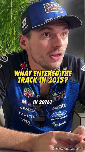 Max knows his history, that's for sure 😂 #F1 #RedBullRacing #SingaporeGP