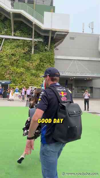 Good morning, afternoon and evening, Max 😂#F1 #RedBullRacing #SingaporeGP