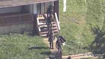 Cleveland standoff ends after 4 hours: Suspect fired shots; drones, chemicals were deployed