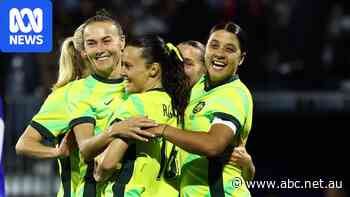 Live: Matildas fire in second half to secure dominant 7-1 win over Haiti