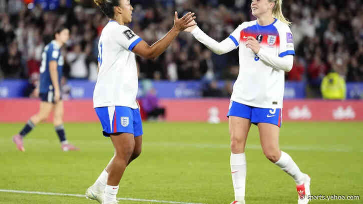 England close in on Women's World Cup with dominant play-off win over Greece