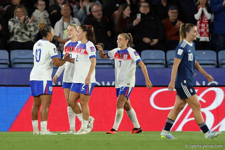 England thump Greece to move closer to World Cup qualification