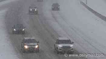 Winter blast puts four states on alert as up to 14 inches of snow threaten travel: 'Proceed with caution'