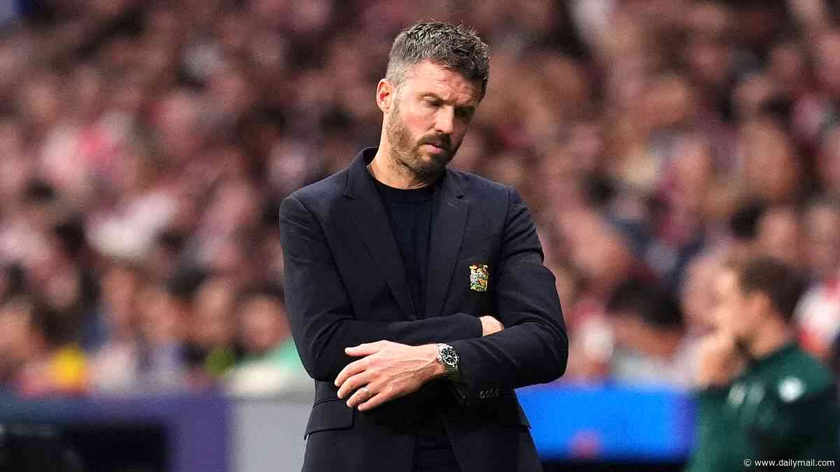 Atletico Madrid 2-0 Man United: At least Michael Carrick and Co avoided a thrashing - but the head coach is running out of time as dreadful start rolls on, writes CHRIS WHEELER