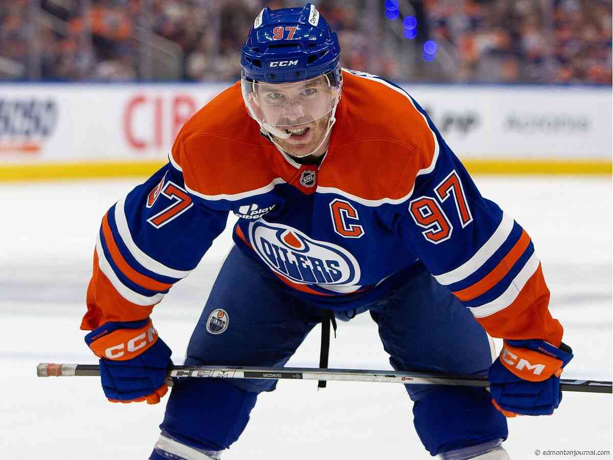 Oilers notebook: Connor McDavid reaches 800 NHL game milestone Tuesday