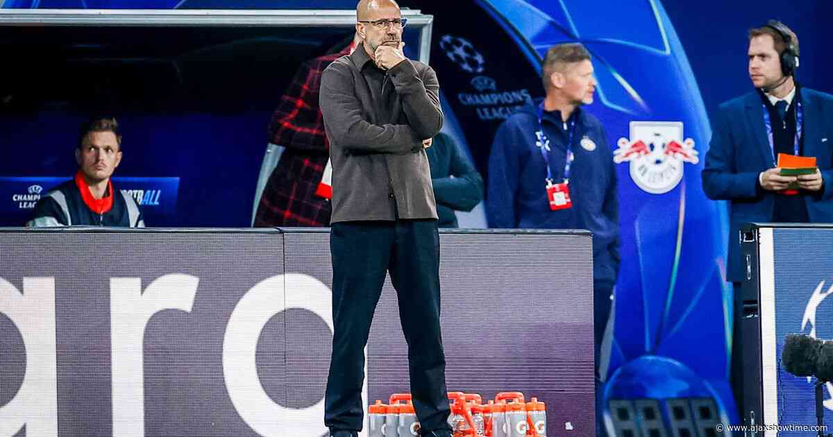 PSV gaat onderuit op bezoek bij RB Leipzig en wacht ontmoeting met Farioli