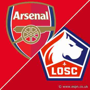 Arsenal hit three in seven minutes to beat Lille