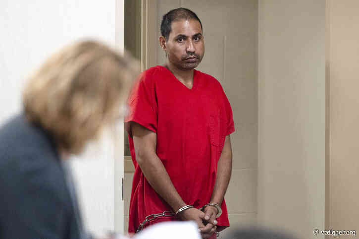 Burlington man accused of killing his wife with a flashlight denies murder charge