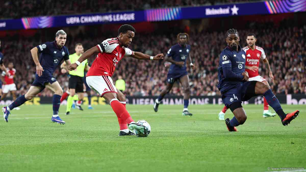 Jurriën Timber zet Arsenal met prachtgoal op goede spoor naar Champions League-zege op Lille, Bayern München laat zich verrassen
