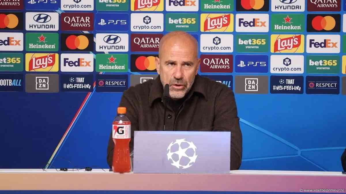 Bosz baalt na PSV-nederlaag tegen Leipzig: 'Zuur, wij waren bovenliggende partij'