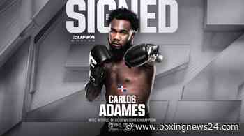 Carlos Adames Signs With Zuffa Ahead Of WBC Deadline