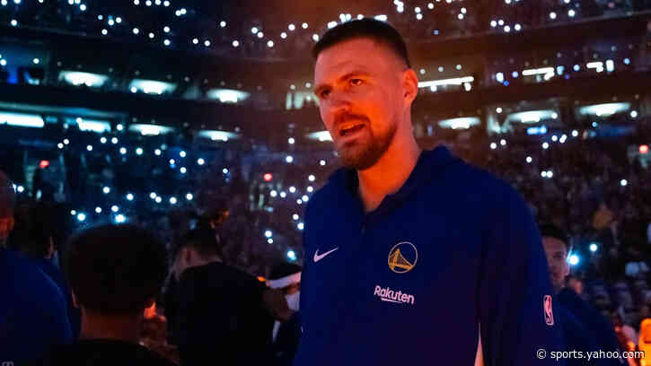 Kristaps Porzingis injury updated, expected to be seen by Warriors medical staff