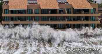 Hurricane Simon hits Mexico after storms kill 6