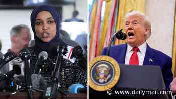 Trump demands answers on Ilhan Omar's $30M and accuses her of being here 'illegally'