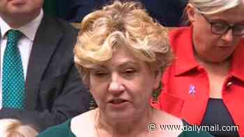QUENTIN LETTS: Dame Emily, dazzlingly dimpled, gurgled that 'Germany is and always has been a key ally'. Eh?