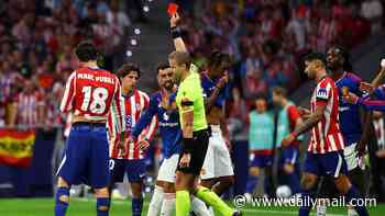 Atletico Madrid vs Manchester United and Arsenal vs Lille - Champions League RECAP : Red Devils winless streak extends to five games as Leny Yoro is sent off in defeat, while Gunners win