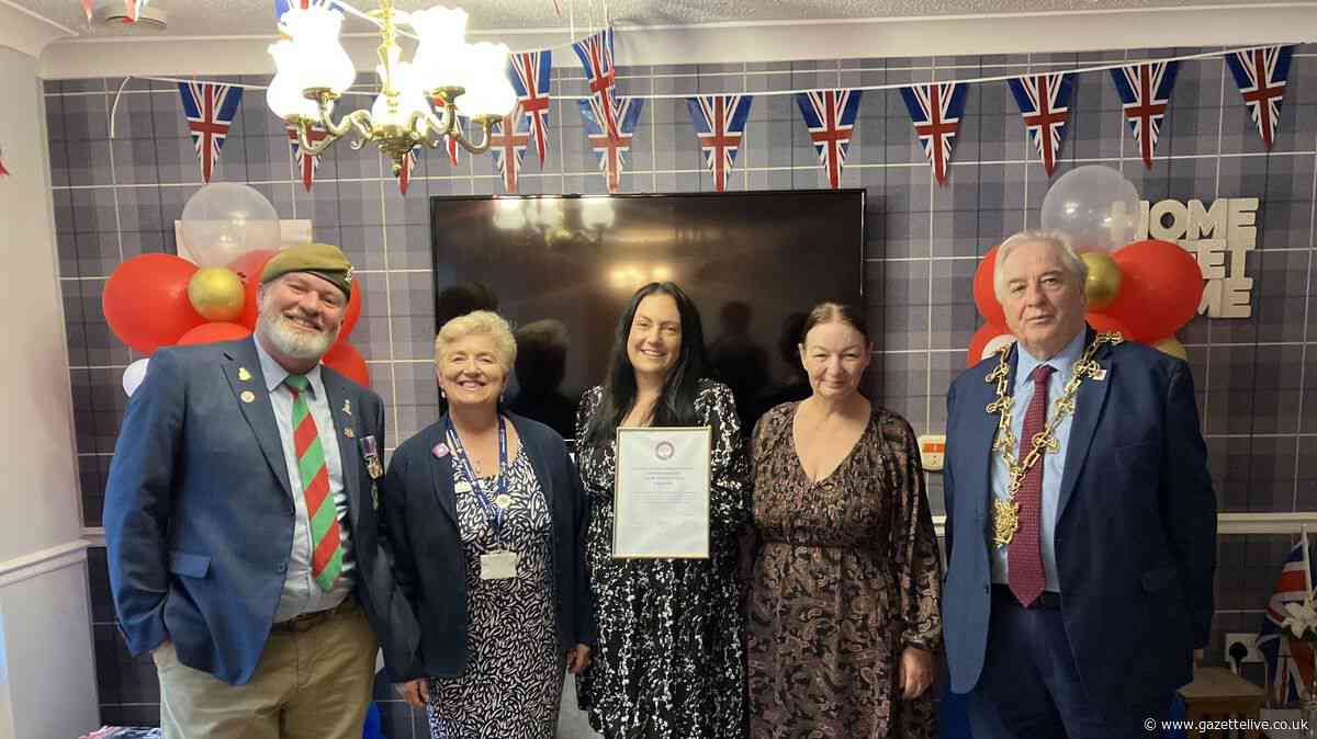 Heroes honoured as Stockton care home commended for continued veteran friendly care
