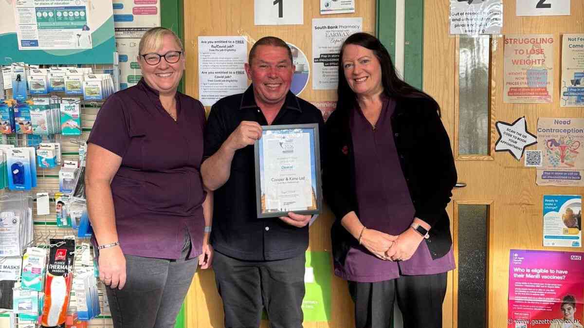 'He taught us everything': South Bank pharmacy owner of 30 years credited for team's top UK gong
