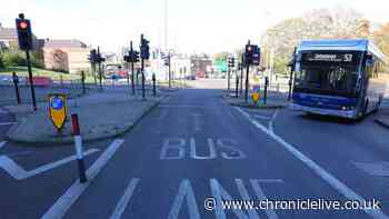 Angry Gosforth motorist fined for using Gateshead bus lane says he had 'no option' due to diversion