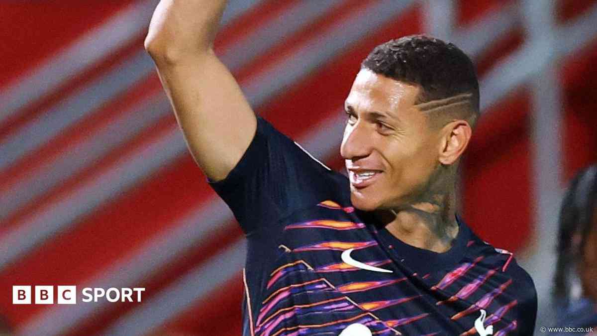 Richarlison scores as Spurs under-21s lose in EFL Trophy