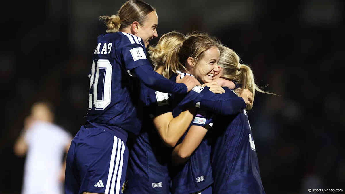 Women’s World Cup play-off: Five-goal thriller sees Scotland beat Czechia