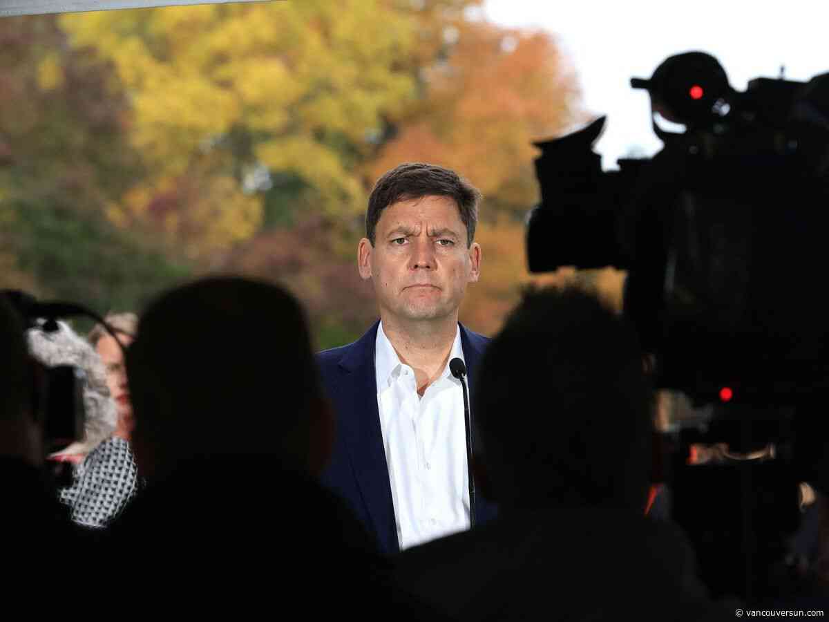 Vaughn Palmer: Failure to keep $10-a-day child care promise comes back to bite David Eby