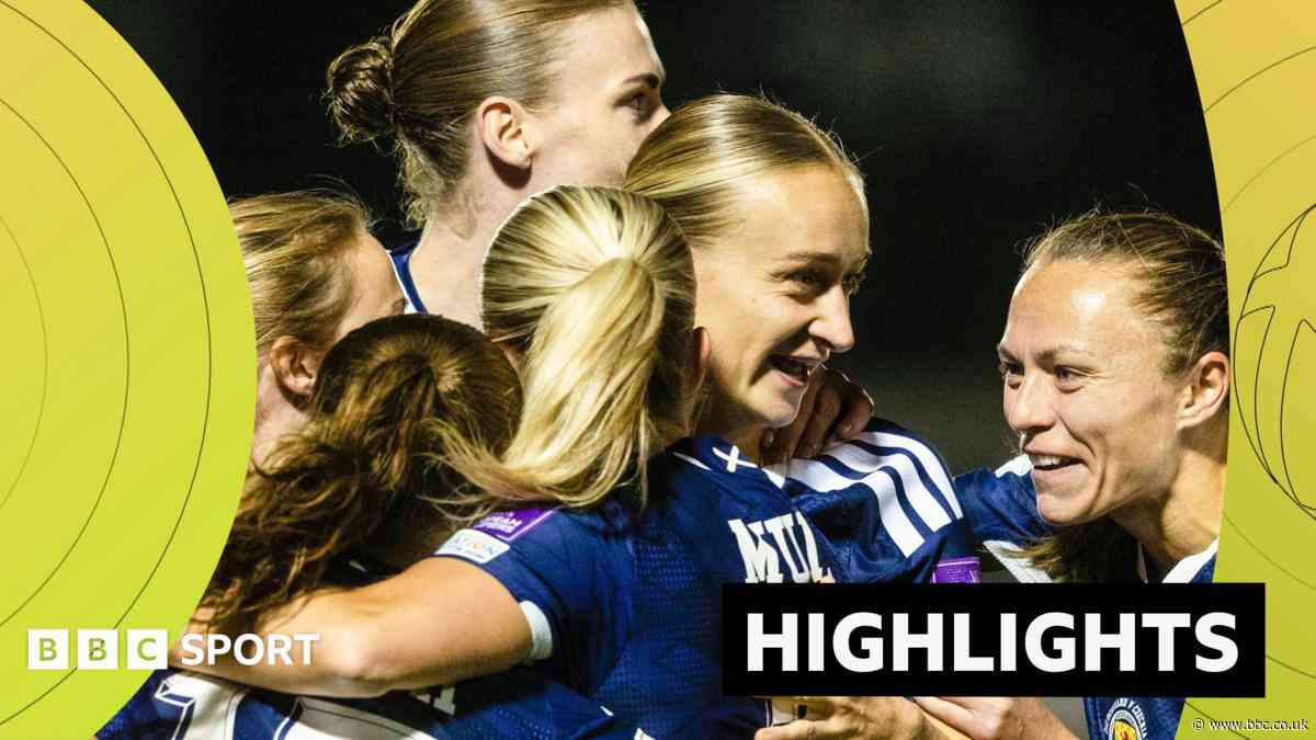 Watch: Scotland beat Czechs to set up Sweden play-off