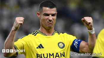 Ronaldo scores after match delayed by missile alert