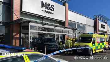 Two seriously injured in M&S car crash