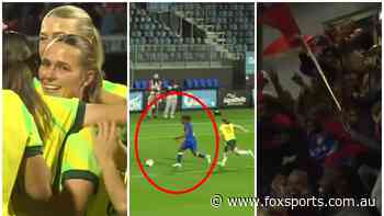 Minnows’ ‘spectacular’ act stuns Matildas in 2min CHAOS… before brutal  reality check
