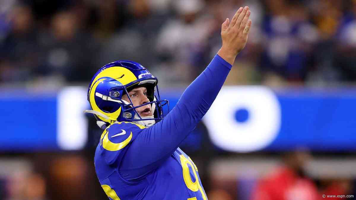 Rams releasing kicker Mevis after miscues in OT loss to Bills