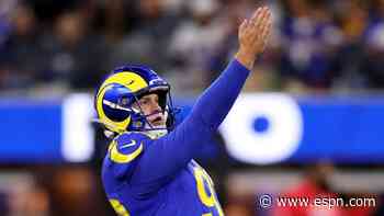 Rams releasing kicker Mevis after miscues in OT loss to Bills