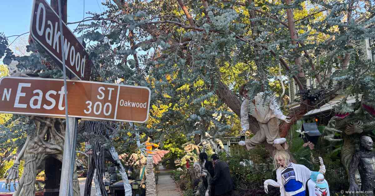 Raleigh homeowner faces new permit requirements for popular Halloween display